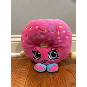 Shopkins plush coinbank pink sprinkle donut